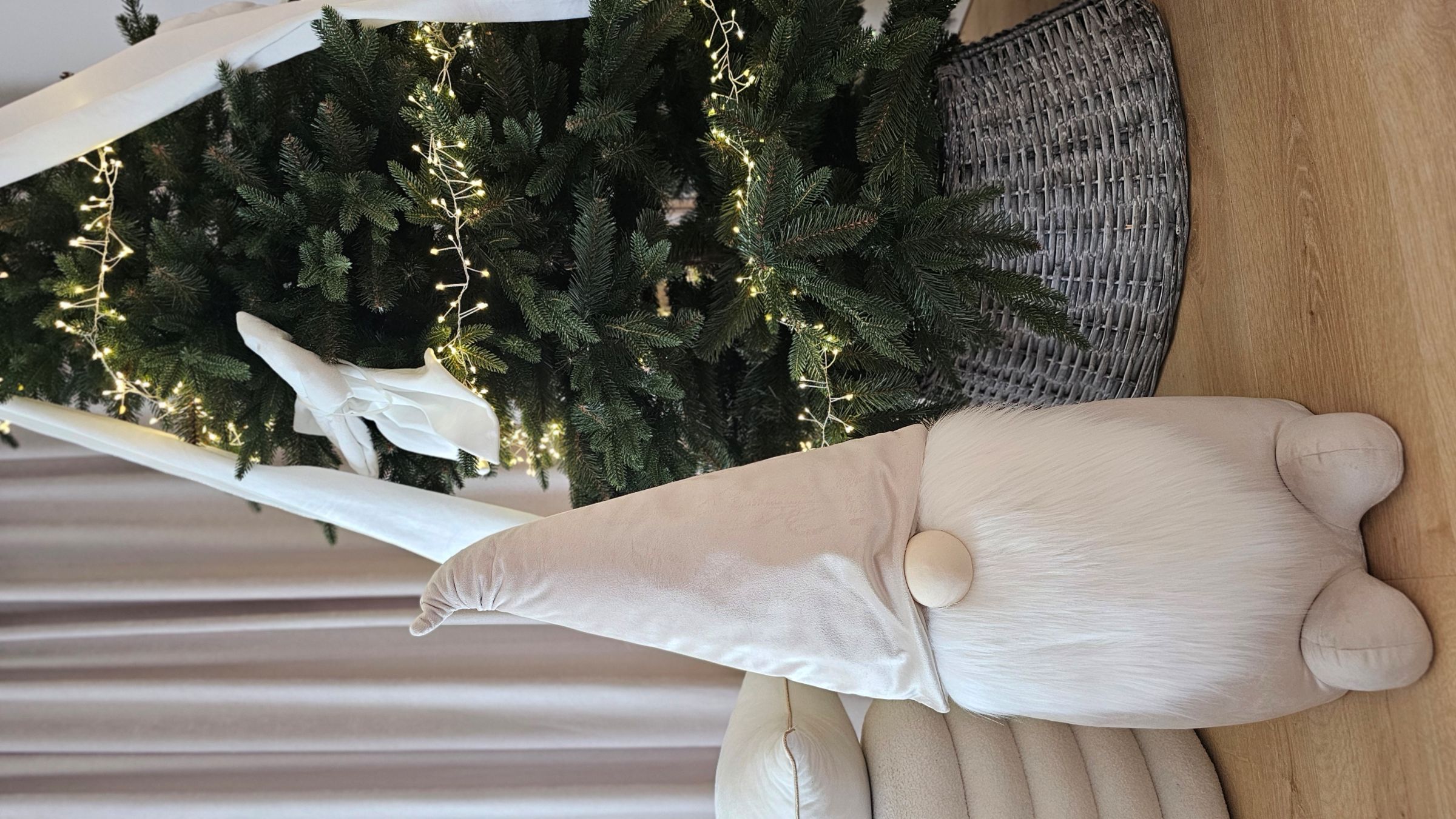 Skrzat dekoracja stojąca beżowy zdjęcie 2