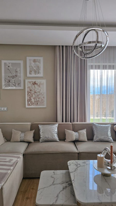 poduszki cekiny srebrne