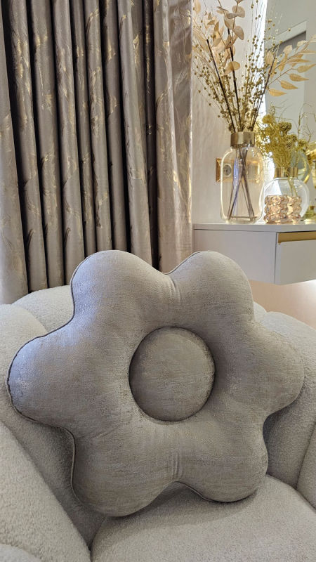 poduszka kwiat velvet nakrapiany