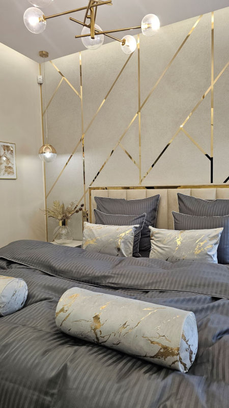 komplet 4 poduszek jasny szary