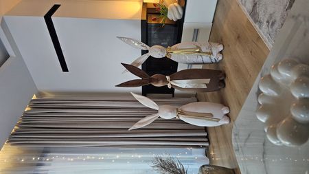 Zając velvet brąz 130cm