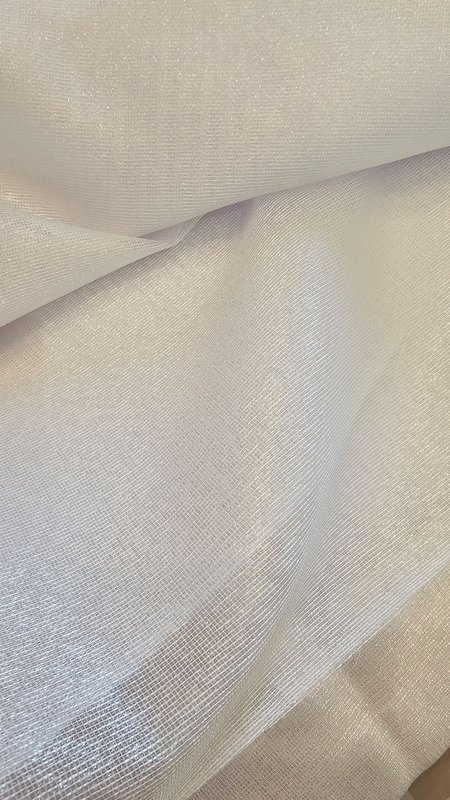 Firana sable z połyskiem