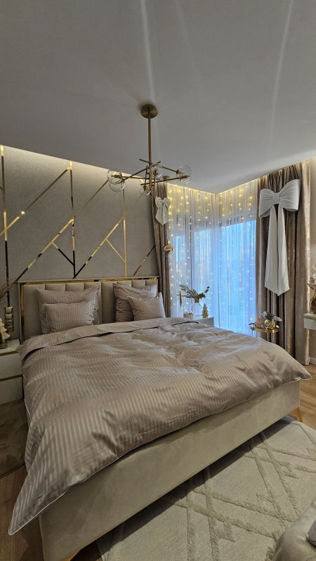 kokarda biała velvet