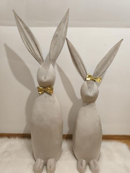 zając krem mucha złota na uchu