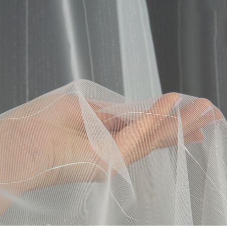 Firana kryształek z liniami po całości